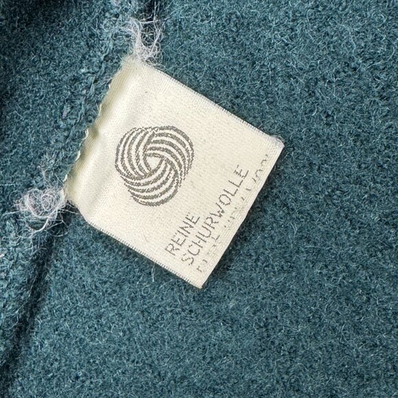 Vintage GEIGER Austria Womens Wool Double Breasted Blazer Jacket Green Size 38 - Picture 6 of 10